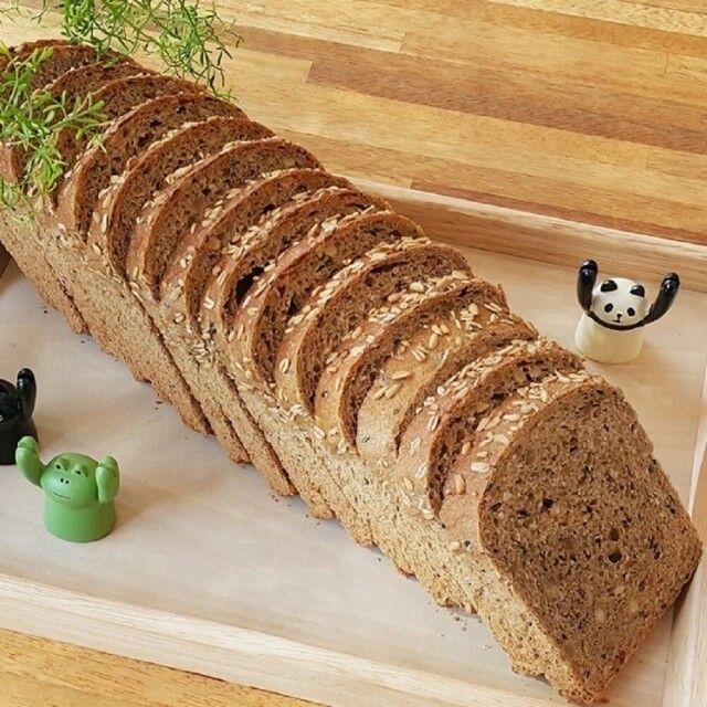 강원더몰,여주 100% 통곡물 통밀식빵 900g