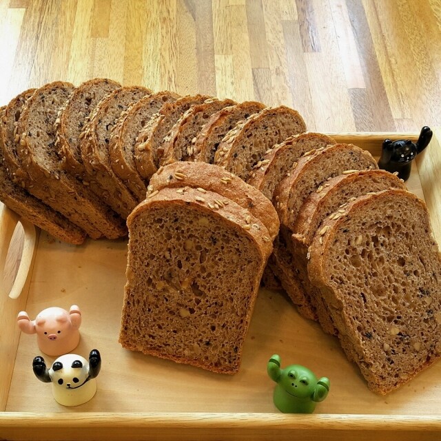강원더몰,뺑드상떼 샌드위치 통곡물 100% 통밀식빵 900g